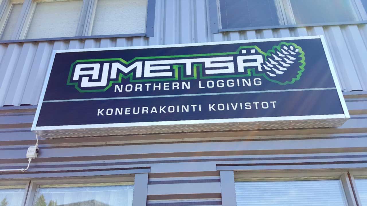 AJ Metsä Oy - Northern logging